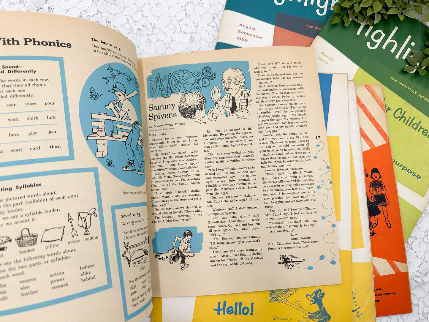 Vintage Highlight Magazines (Set of 6)