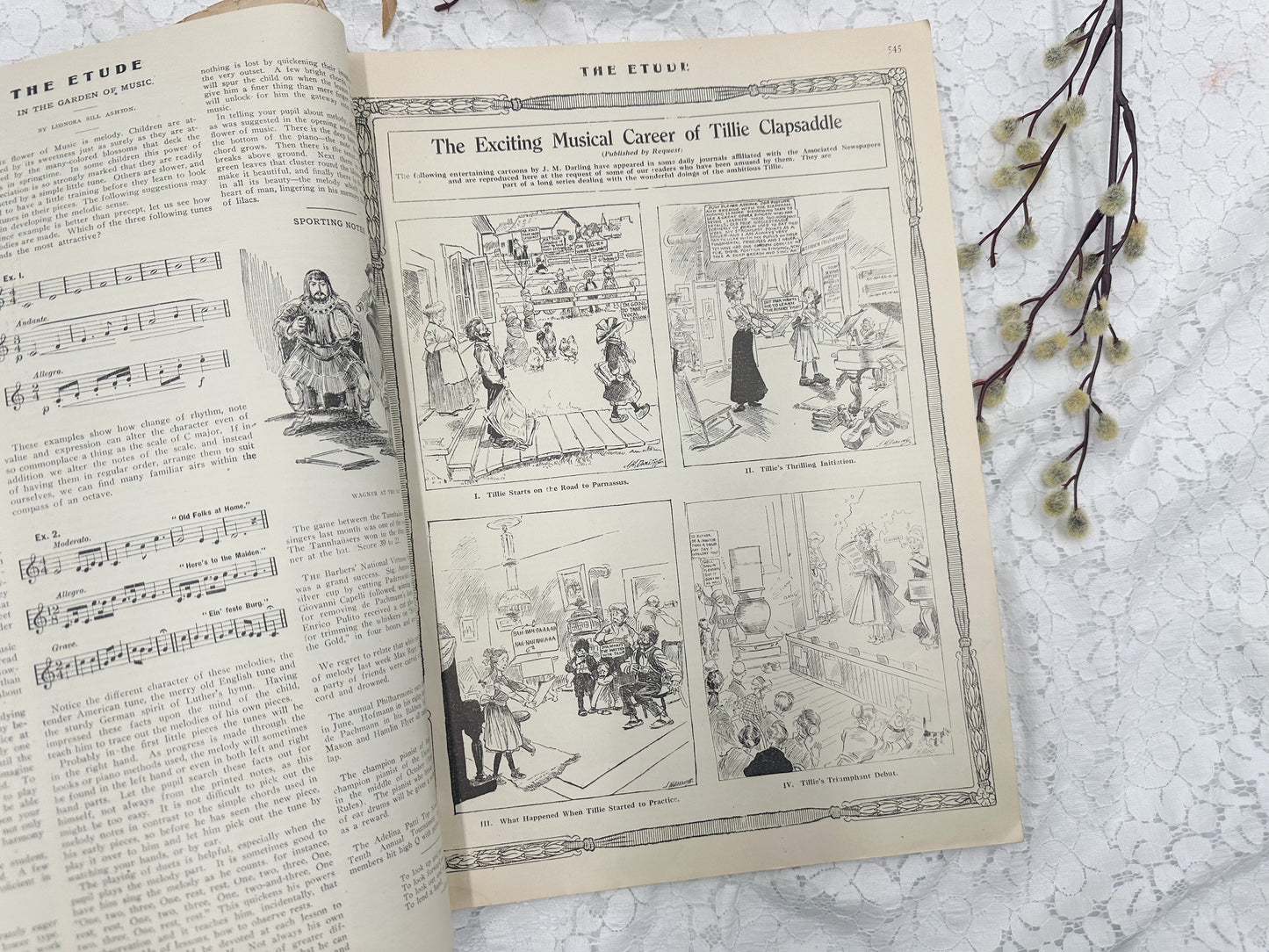 Vintage Etude Magazine Set