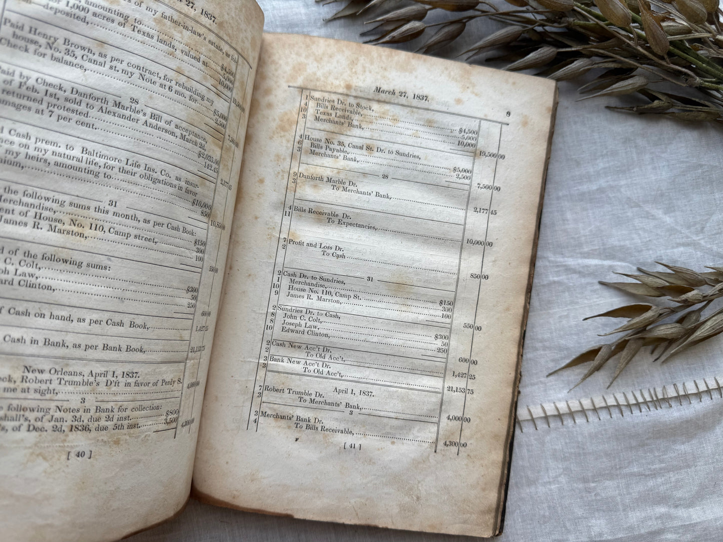 Vintage Bookkeeping