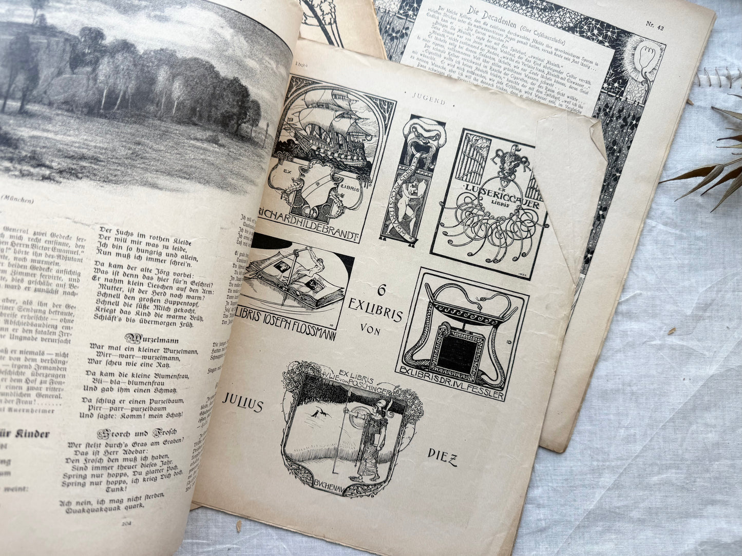 Vintage German Art Magazines