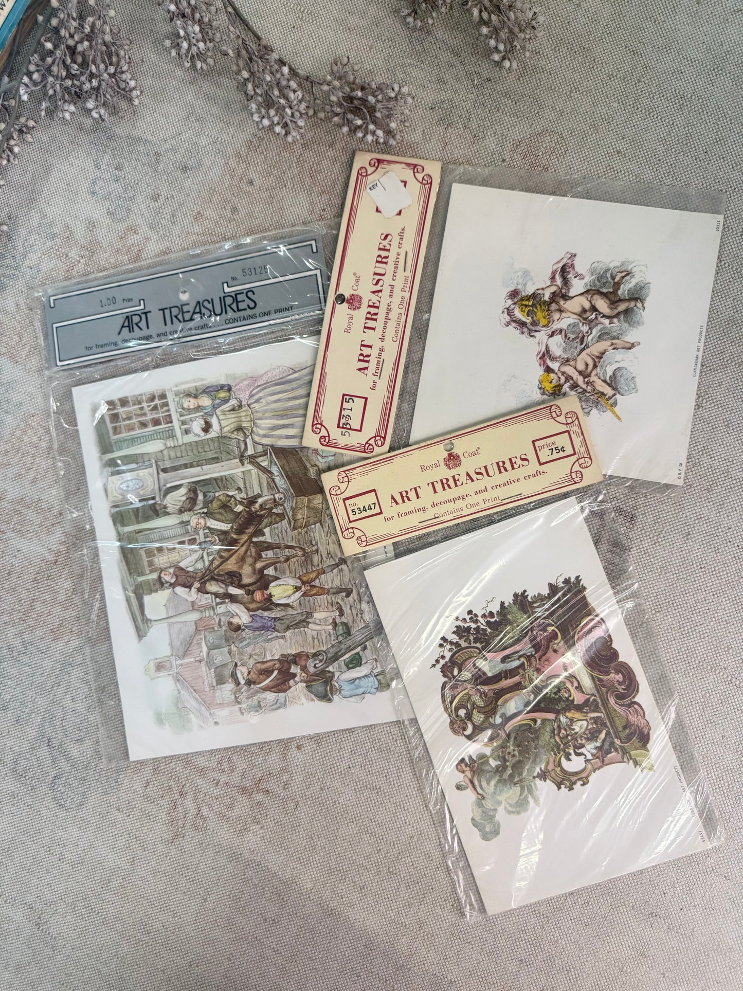 Vintage Print Set