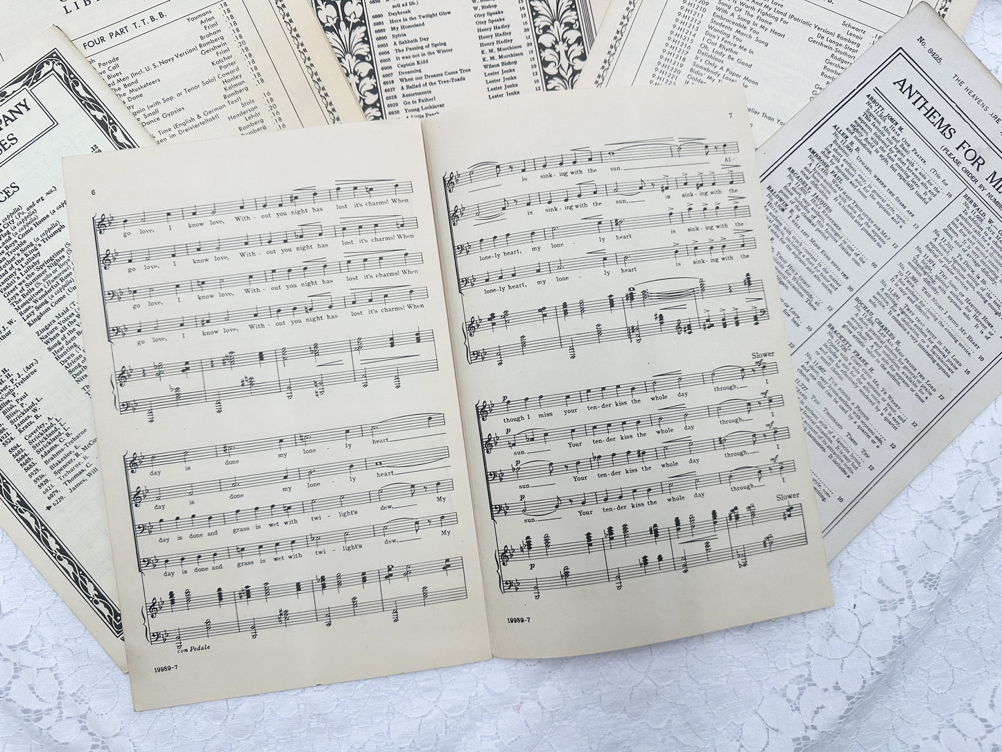 Vintage Men's Choir Music