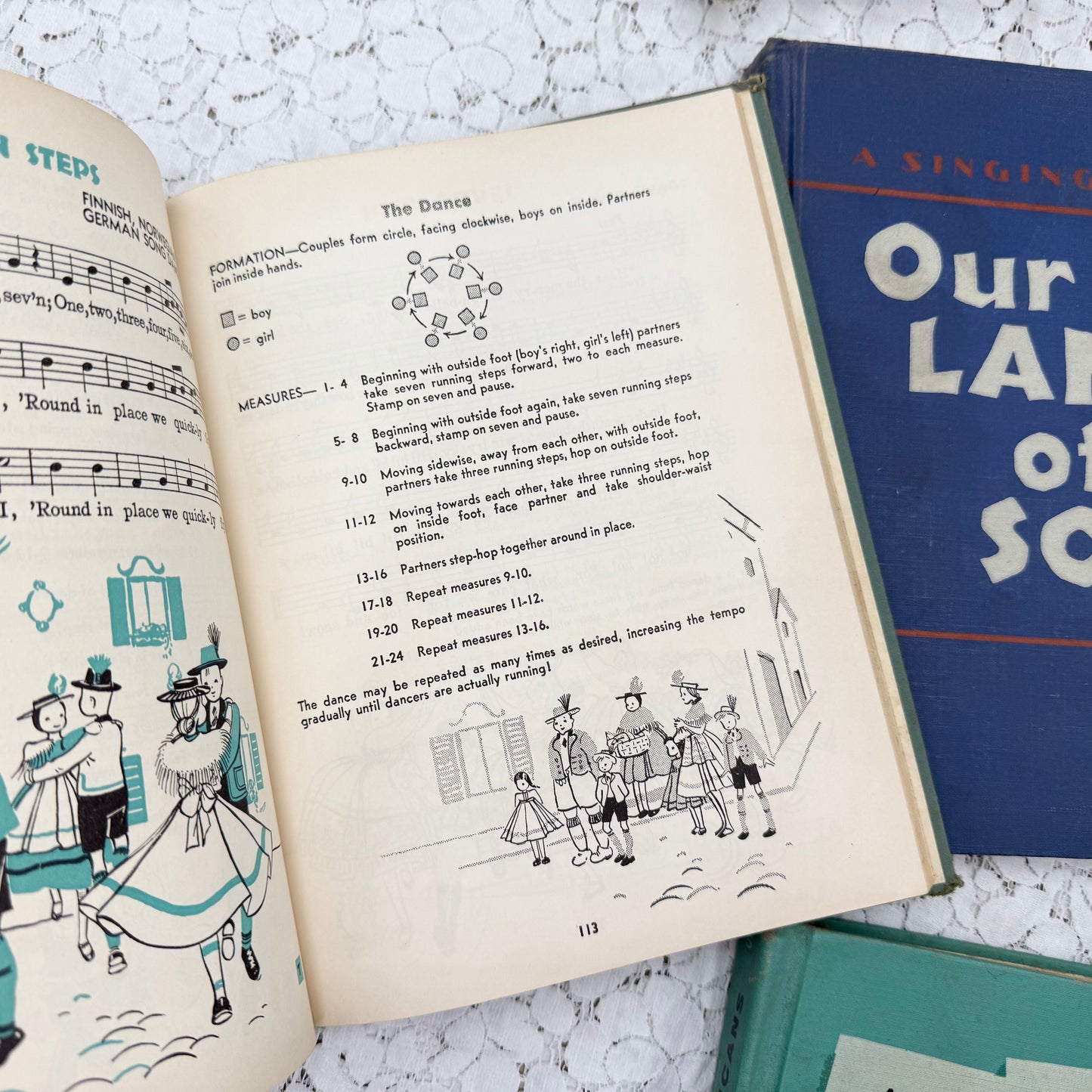 Vintage Children Music Books