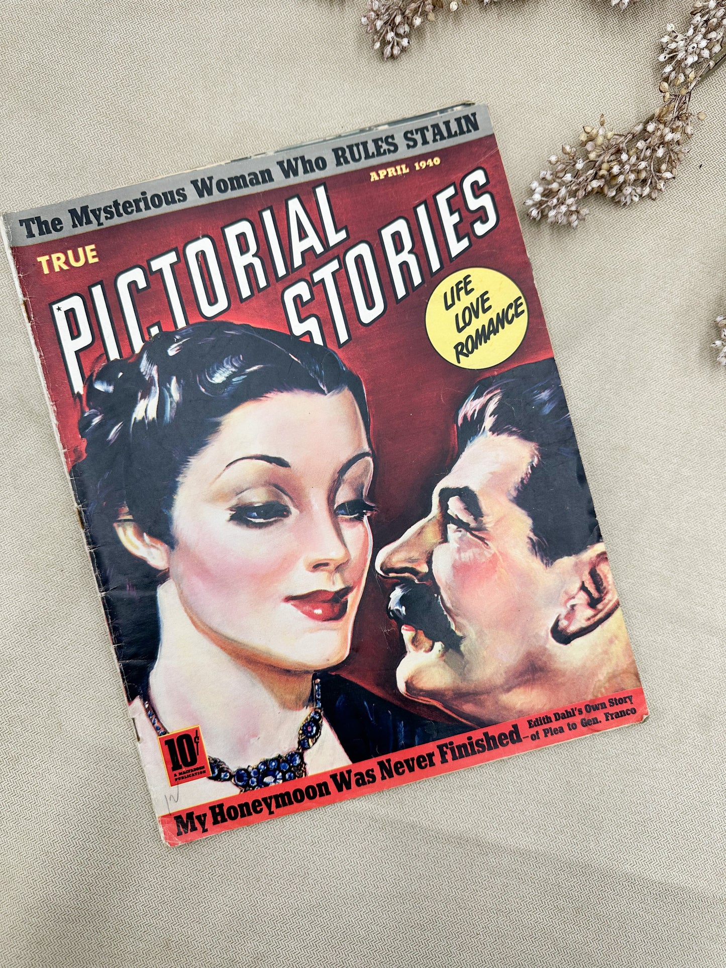 Vintage Magazine- Pictorial Stories
