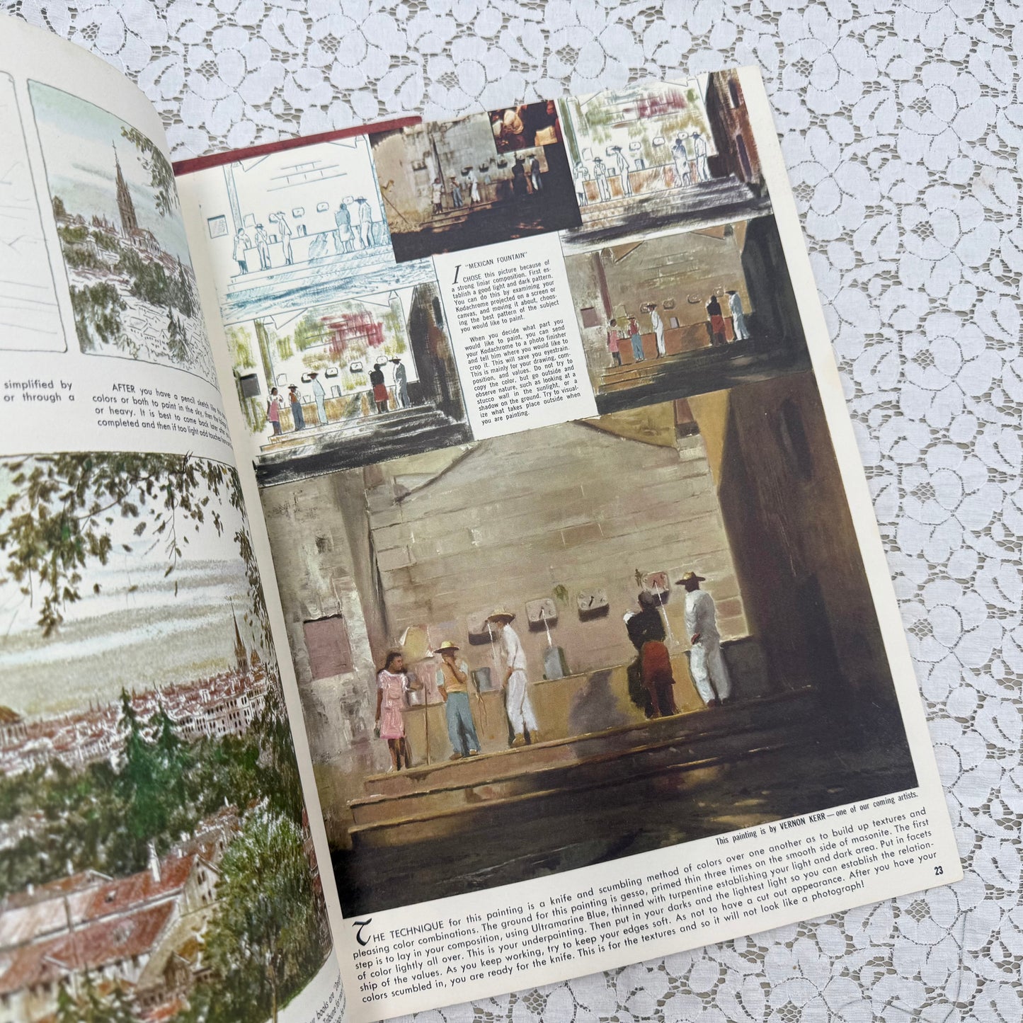 Vintage Painting Books