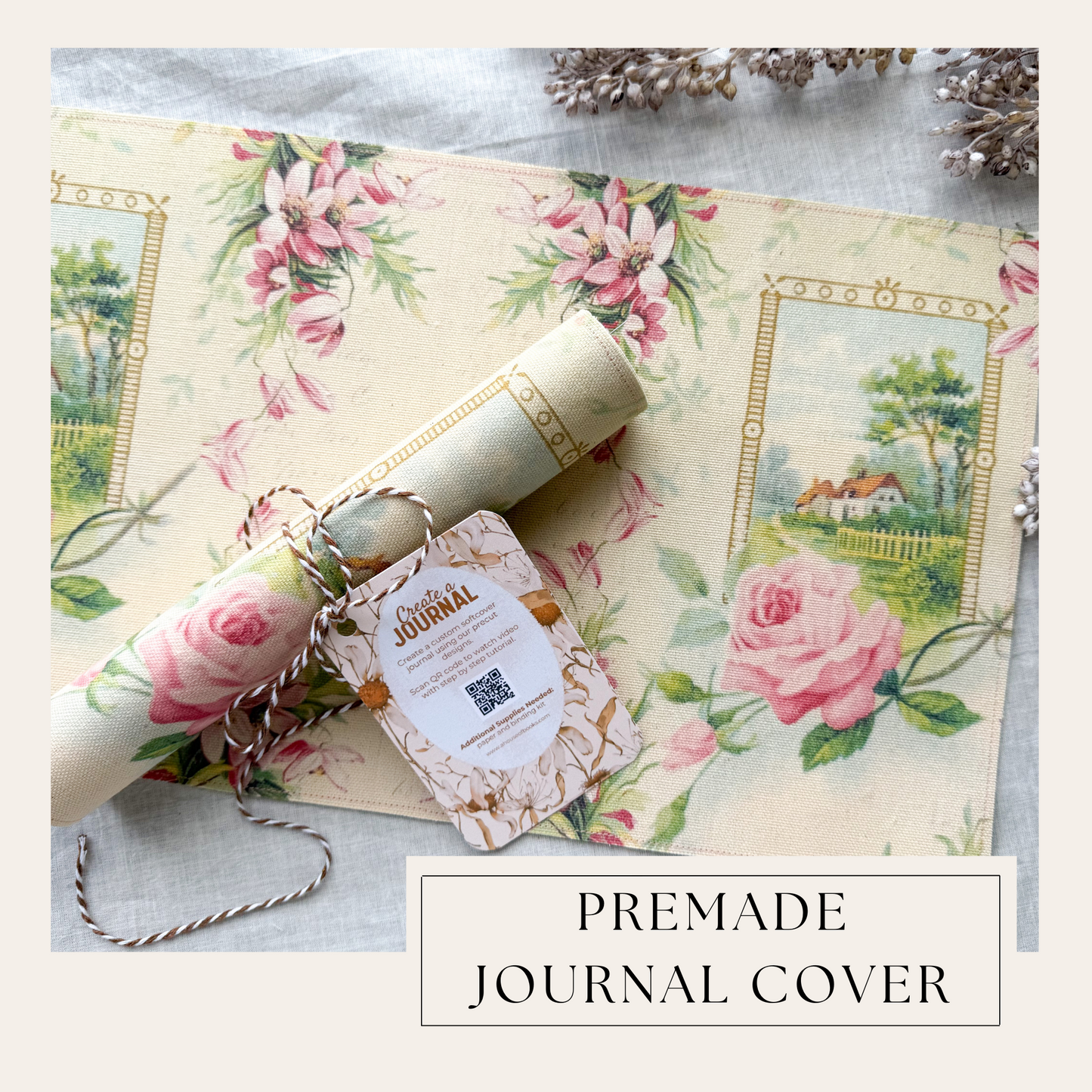 Premade Journal Covers with Instruction Video