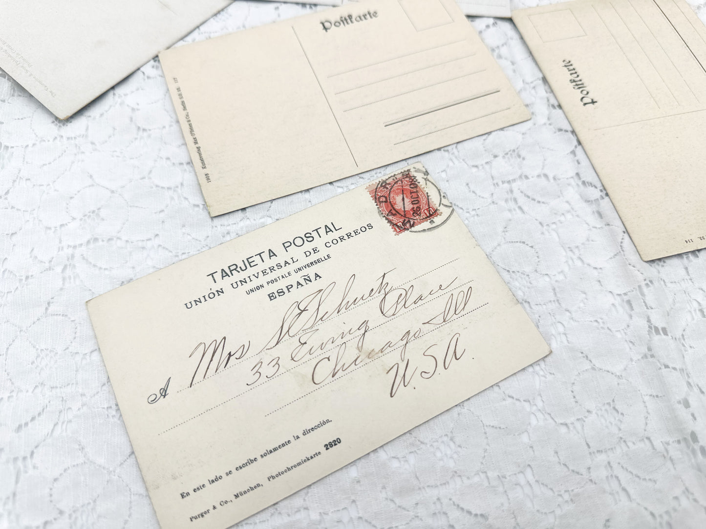 Vintage Postcard Set