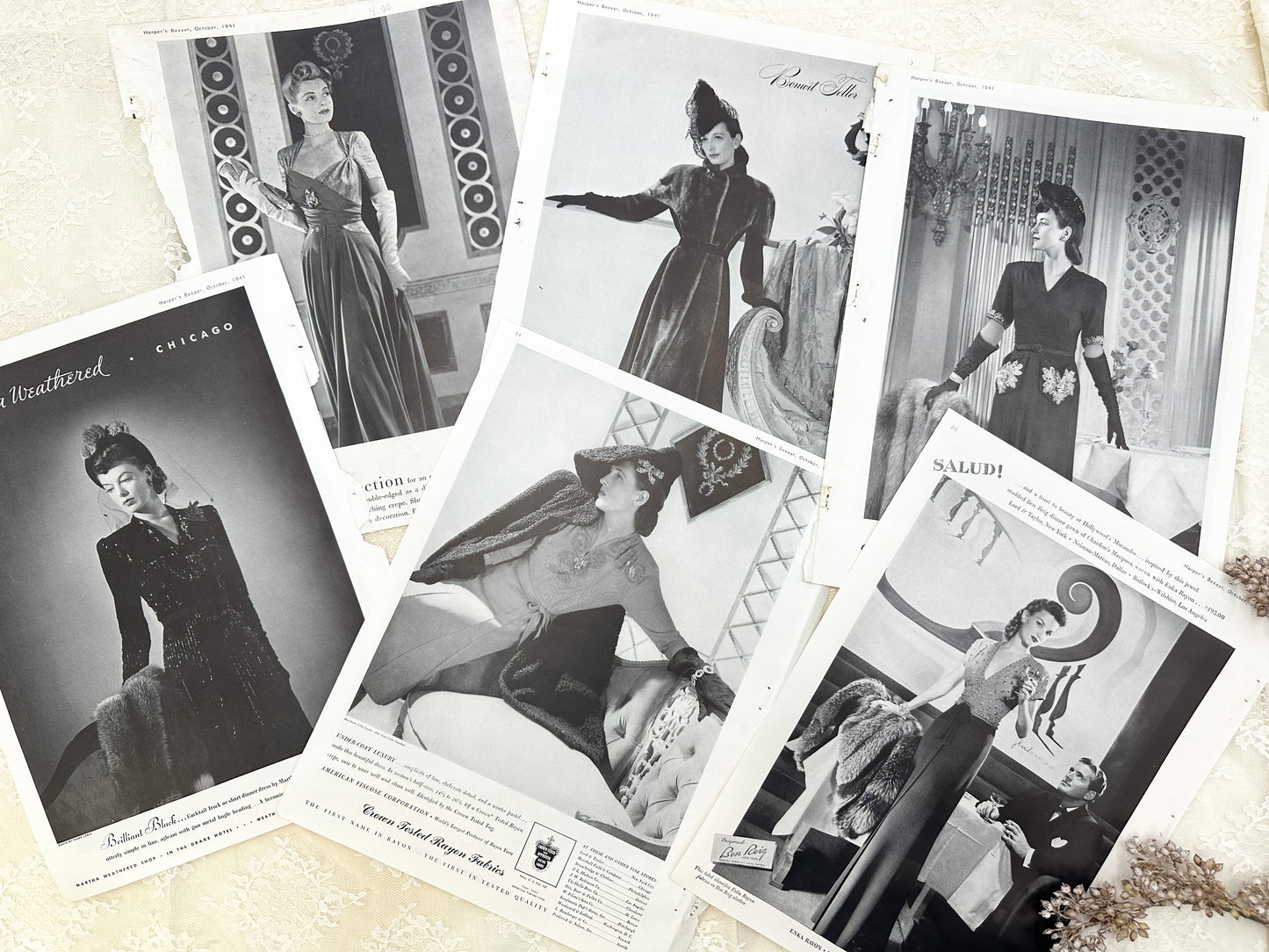 Vintage Fashion Pages
