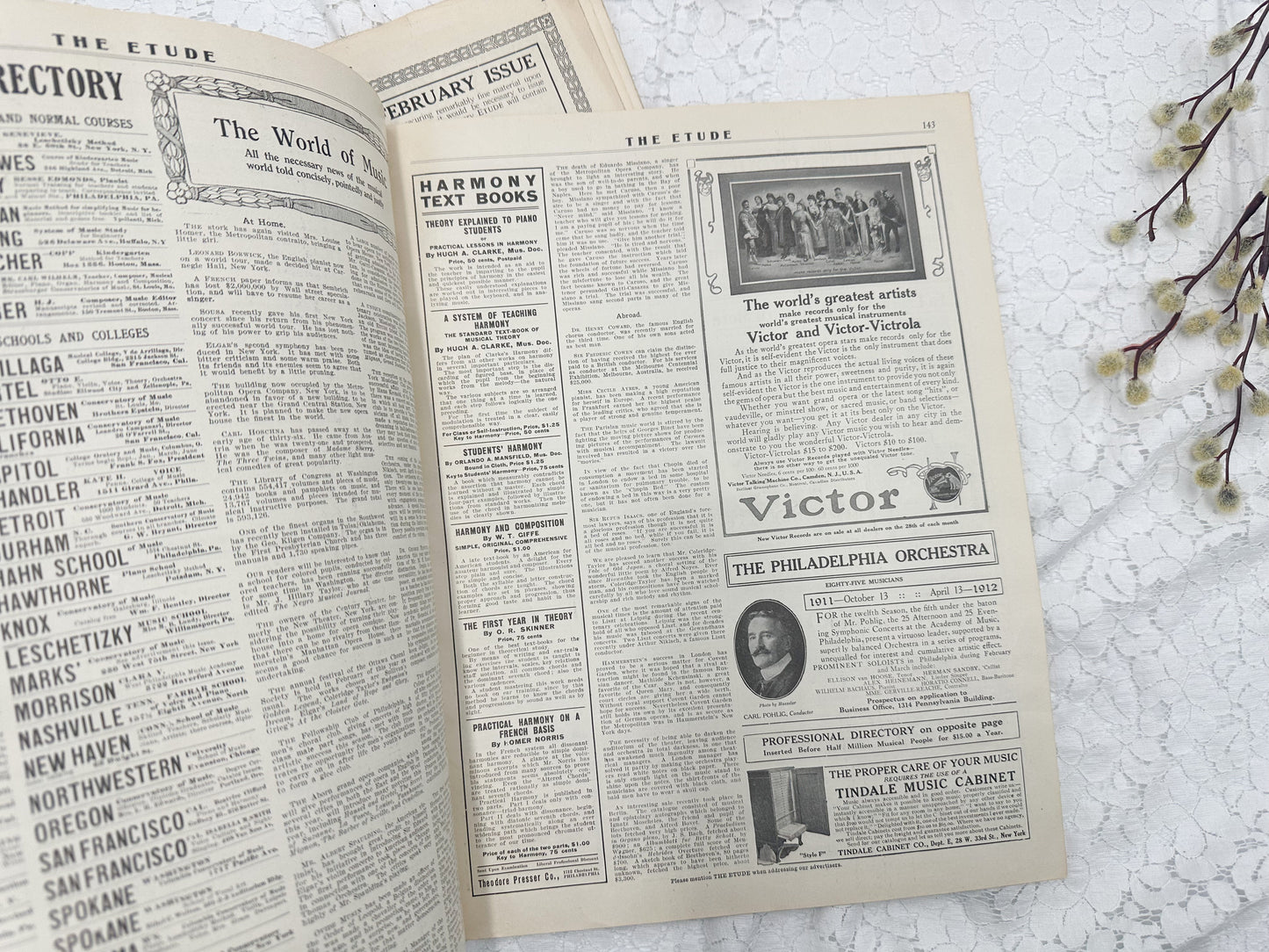 Vintage Etude Magazine Set