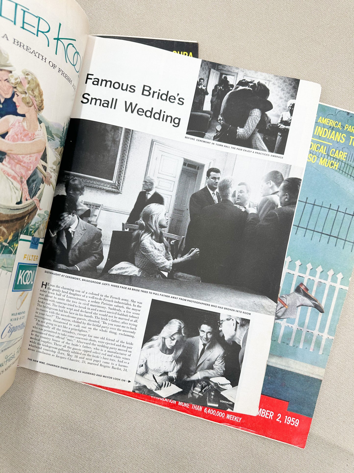 Set of Three Life Magazines