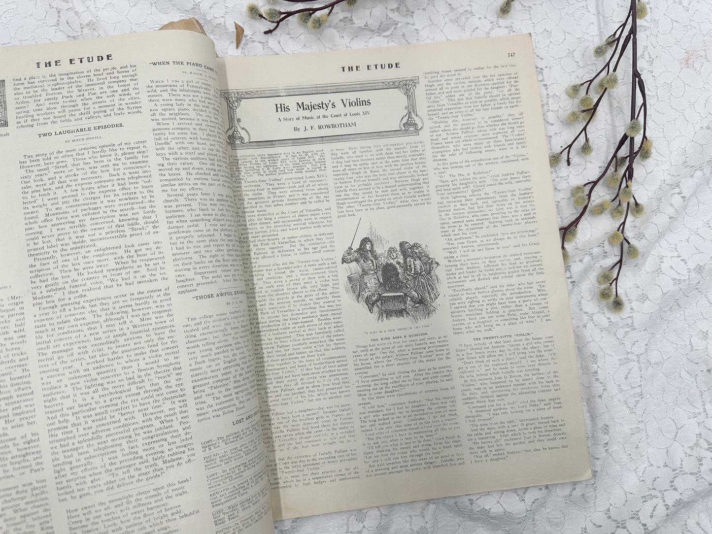 Vintage Etude Magazine Set