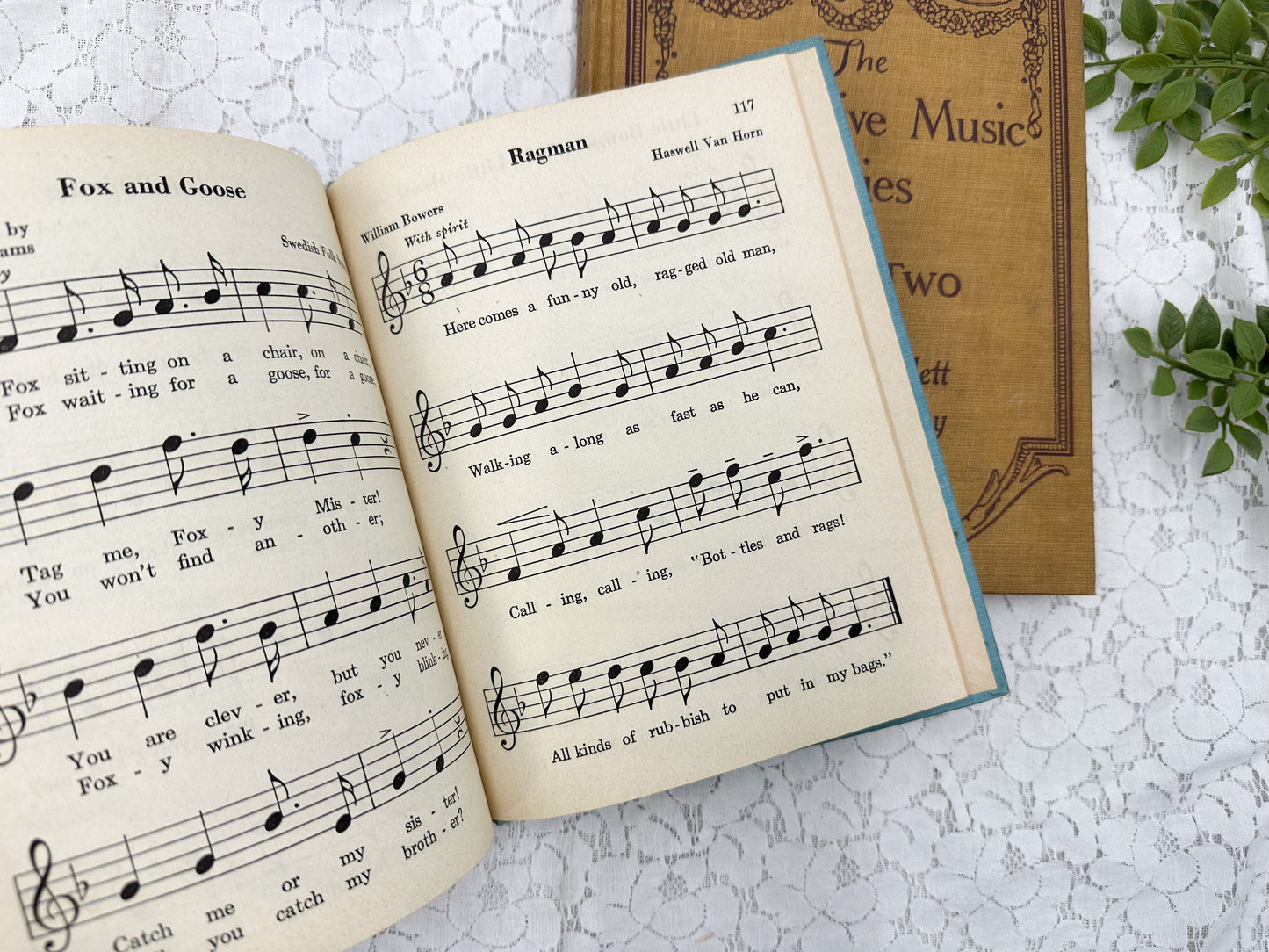 Vintage Music Textbook Set