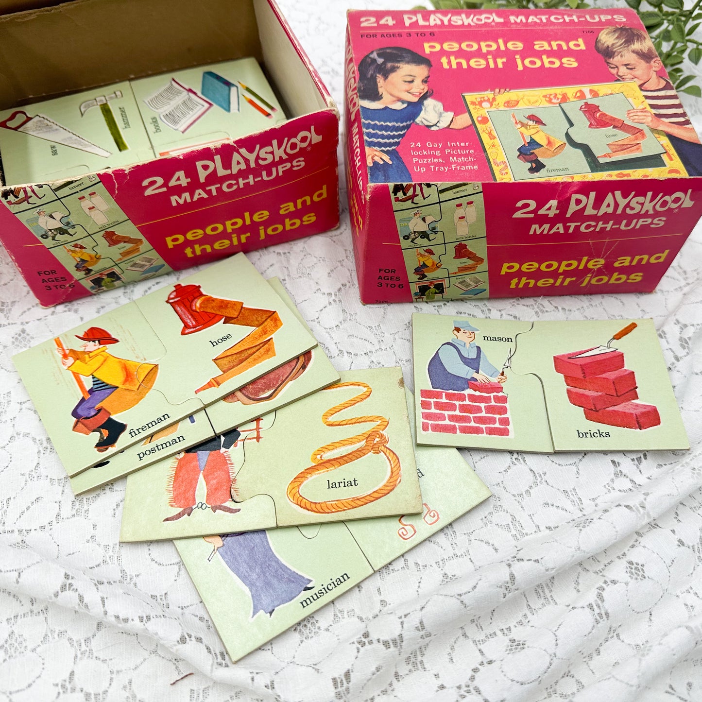 Vintage Matching Game (Two Available)