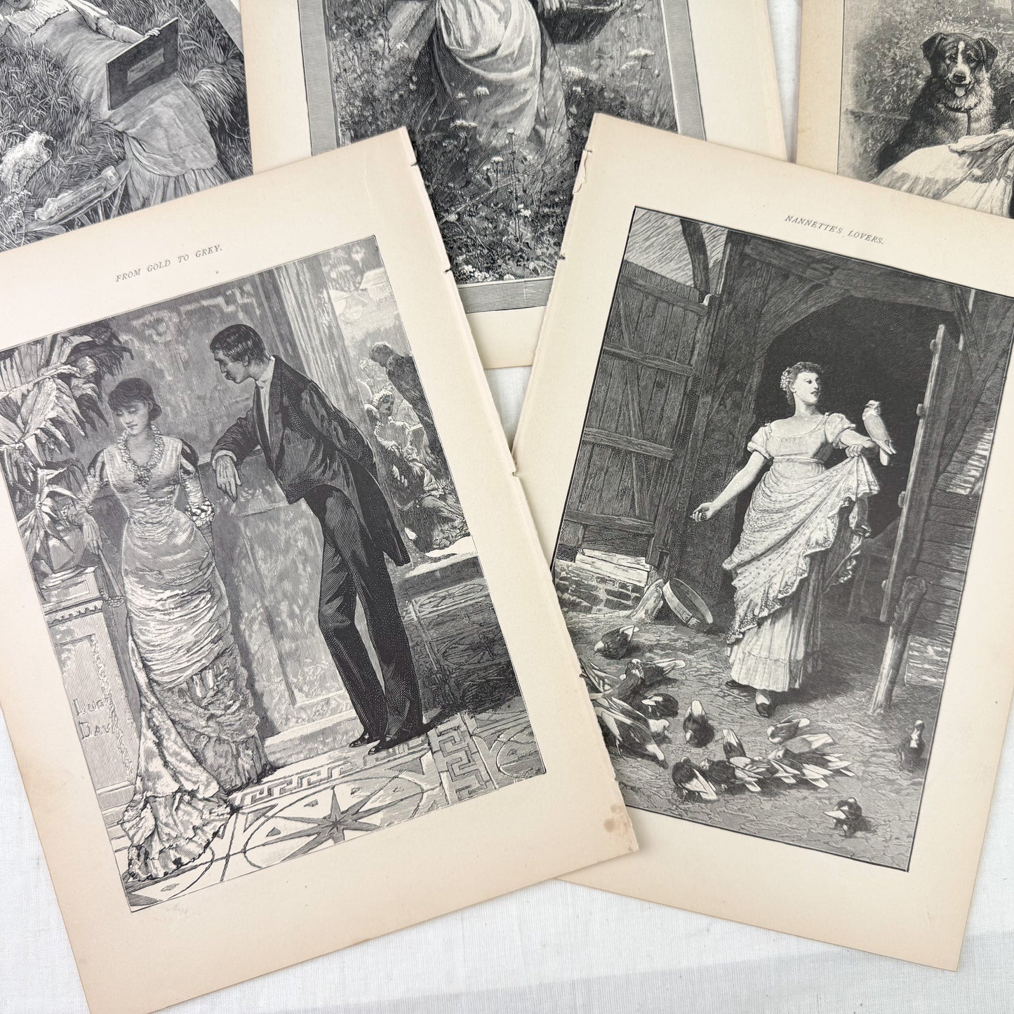 Vintage Print Set