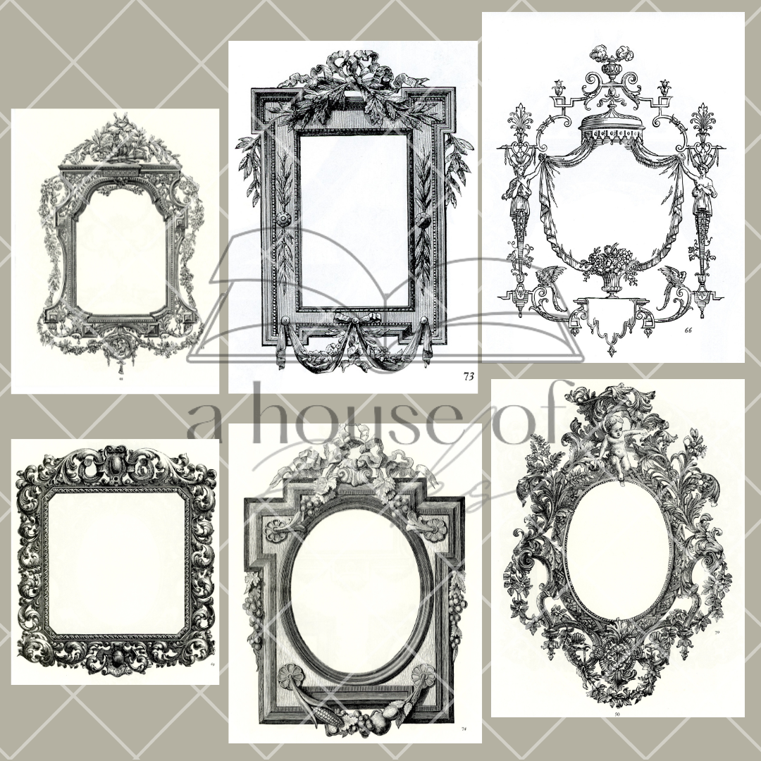 Ornate Frames- Digital Download