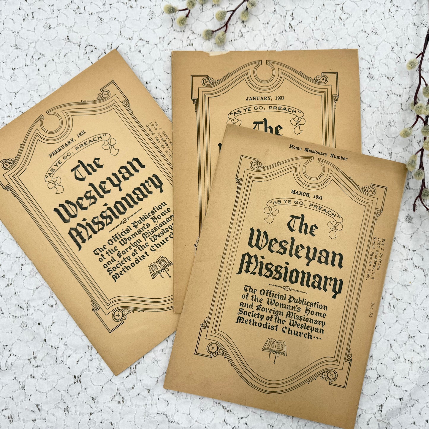 Wesleyan Missionary Booklets