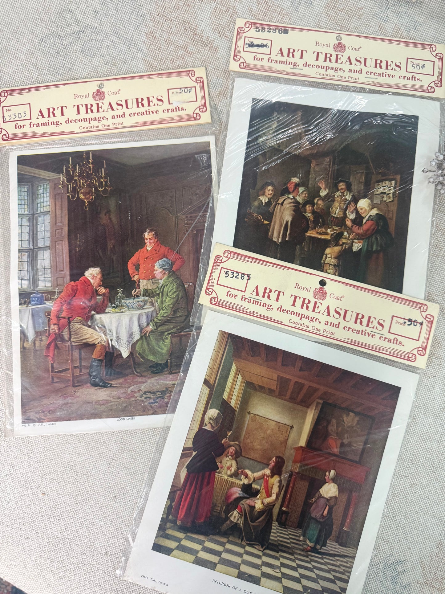 Vintage Print Set