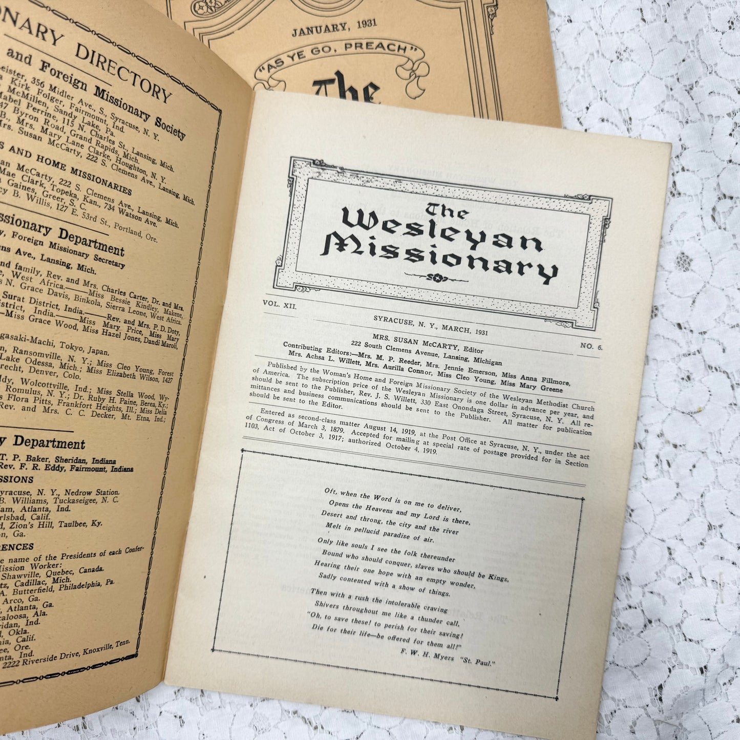 Wesleyan Missionary Booklets