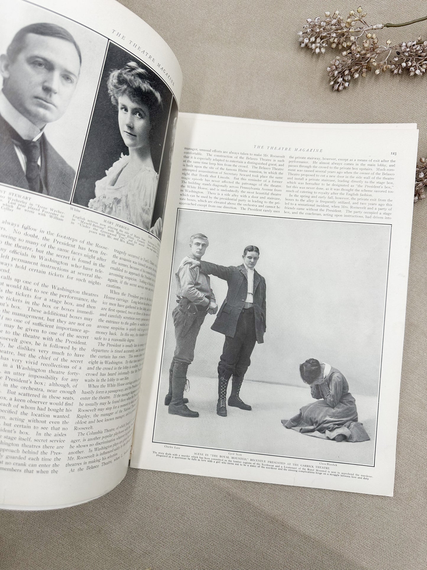 Vintage Magazine- The Theatre