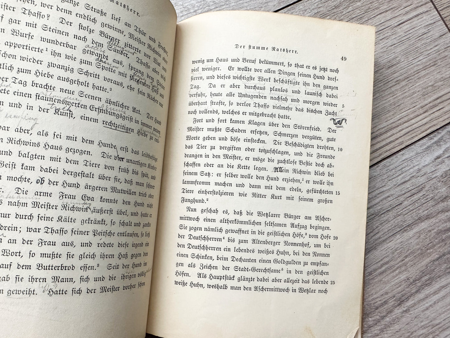 Vintage Foreign Language Book