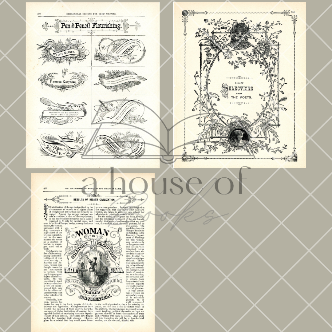 Penmanship Pages- Digital Download