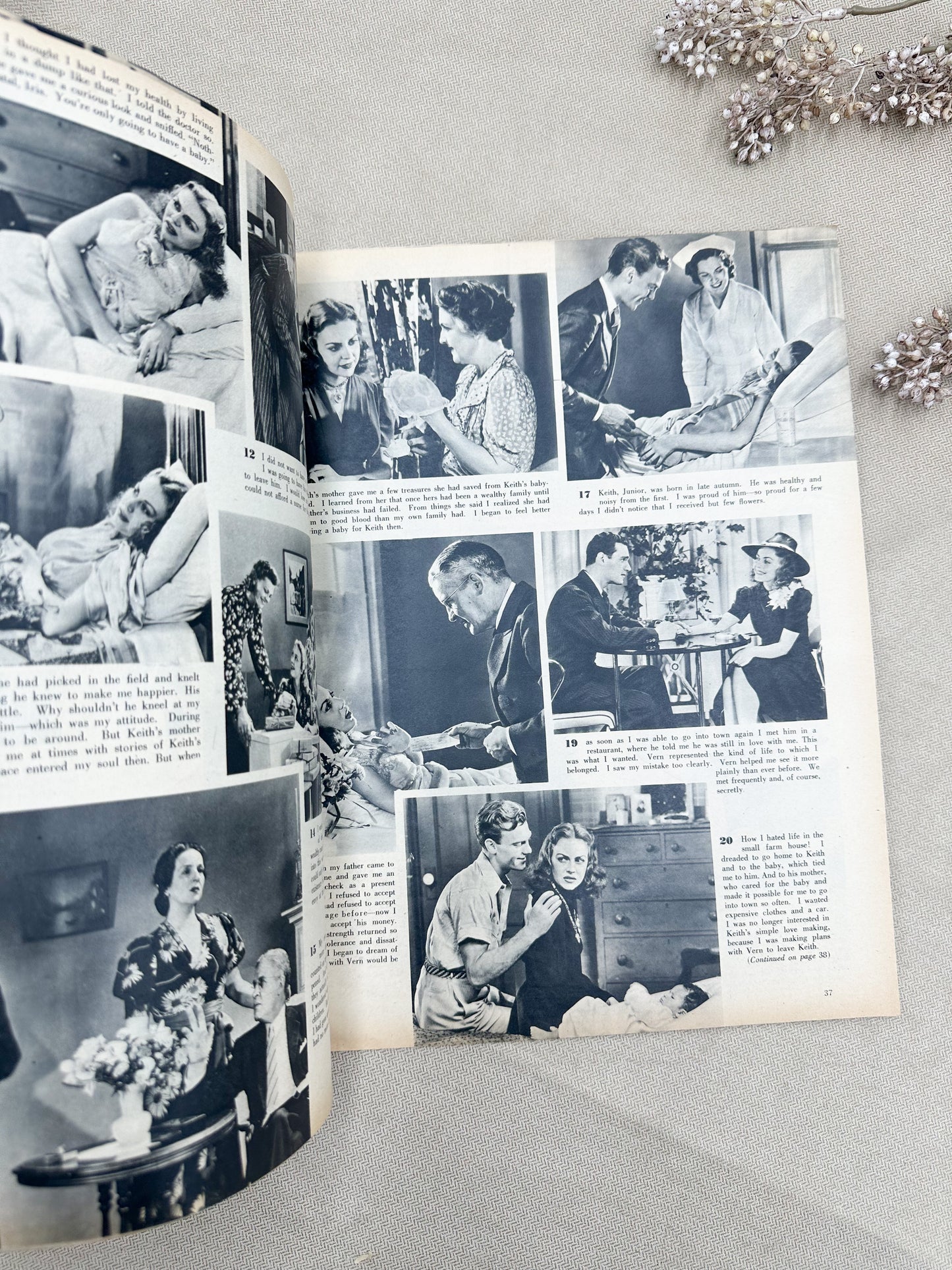Vintage Magazine- Pictorial Stories
