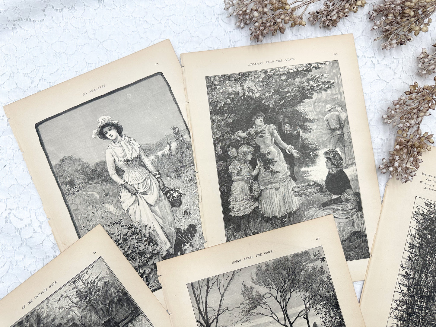 Vintage Print Set