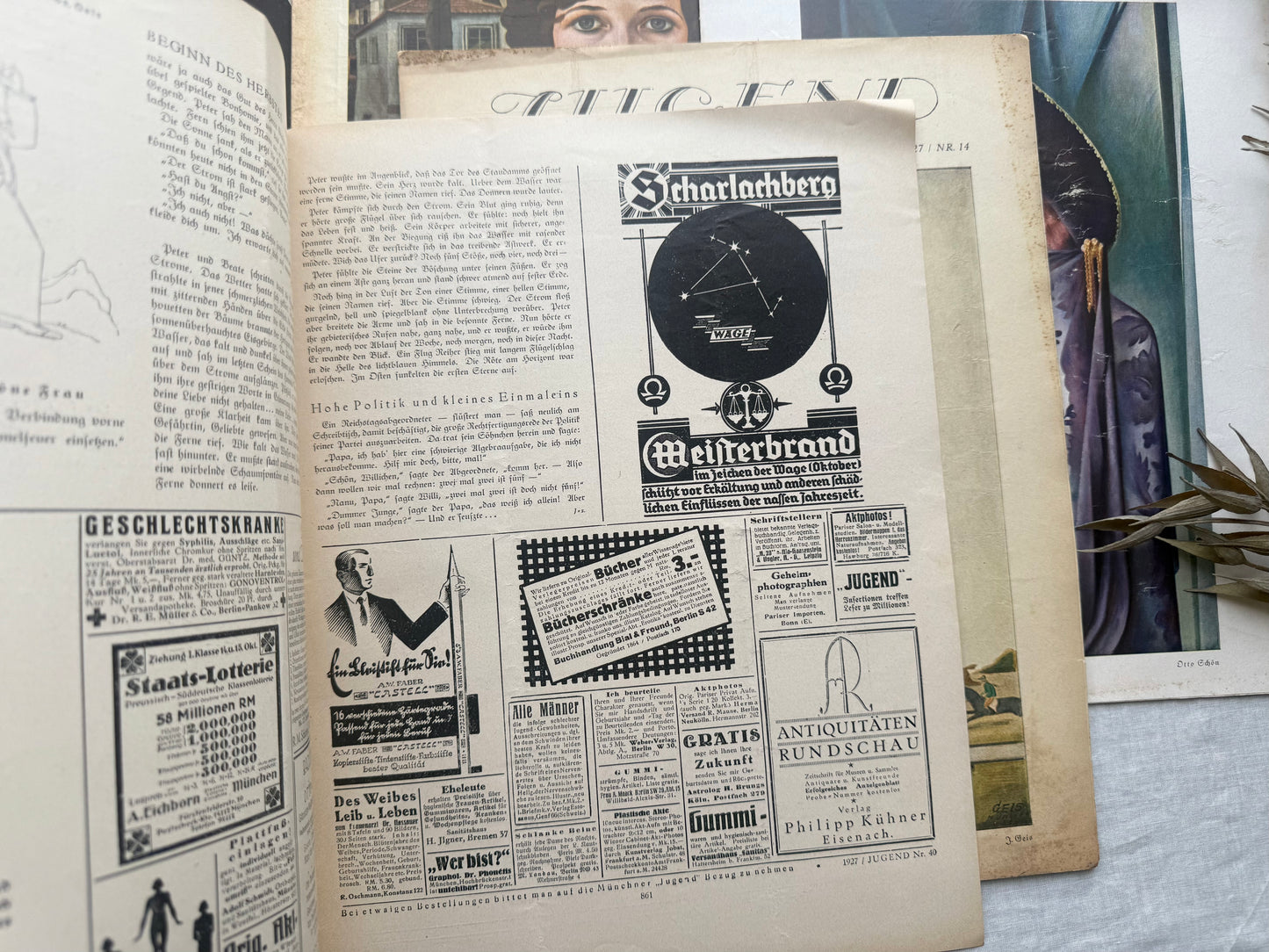 Vintage German Magazines