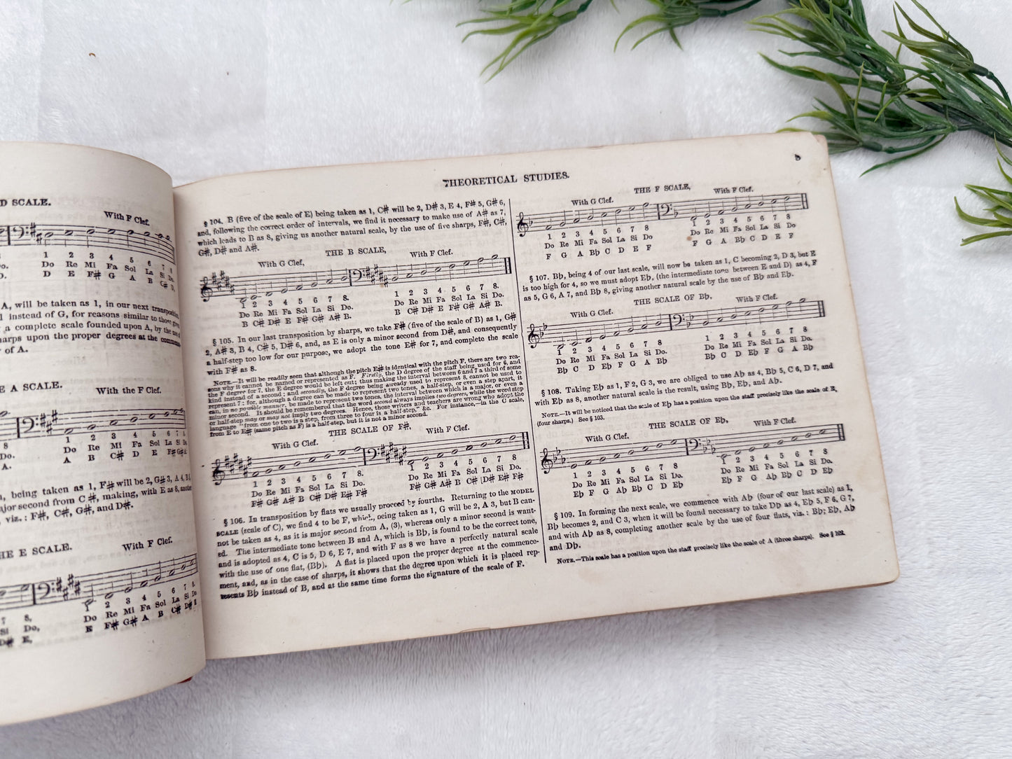 Vintage Music Book