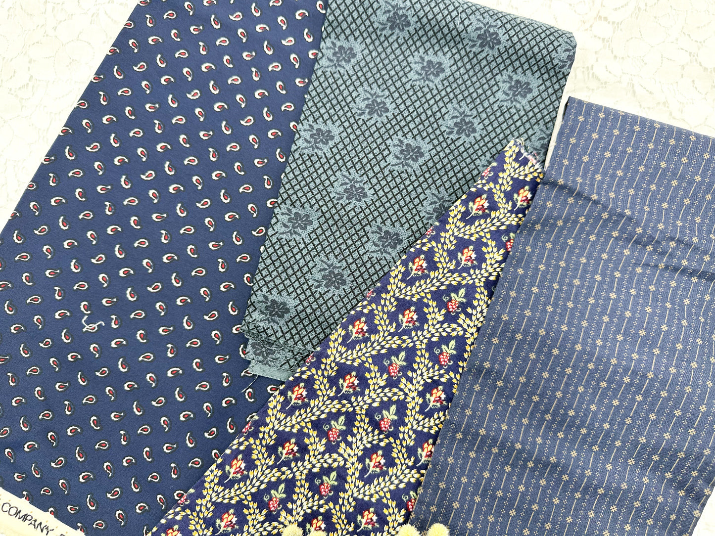 Vintage Fabric Set