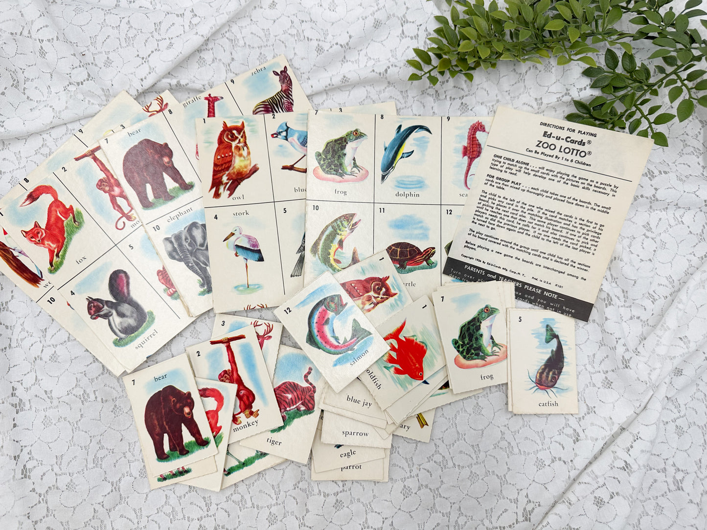 Vintage Game Cards