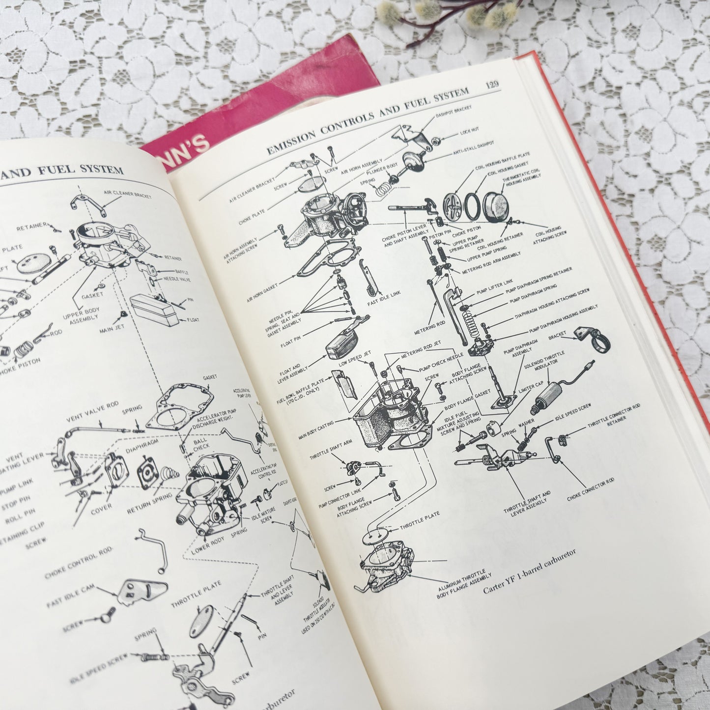 Vintage Mechanic Book Set