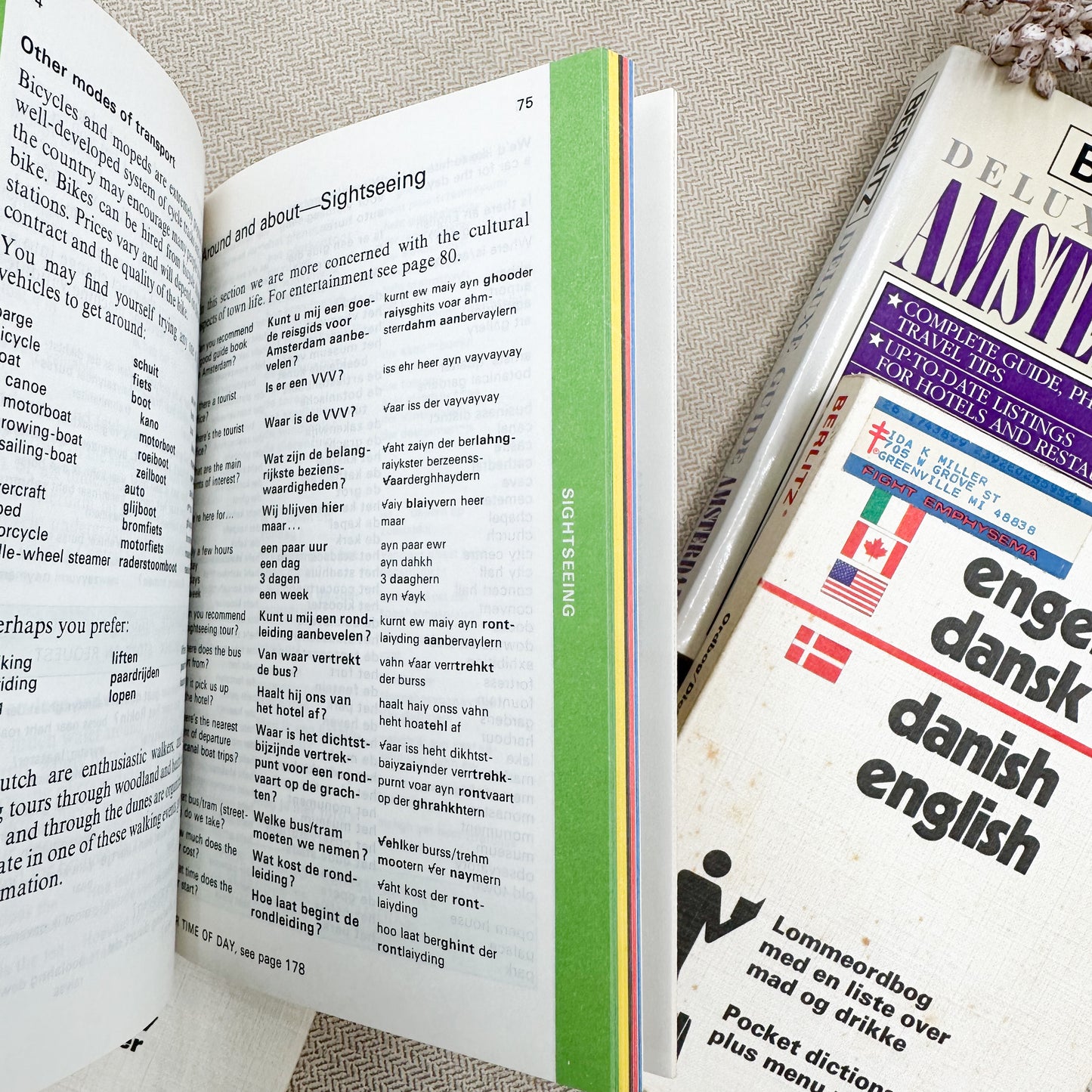 Set of Foreign Language Books