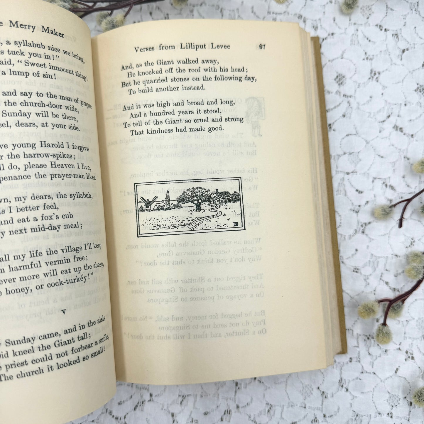 Vintage Illustrated Book