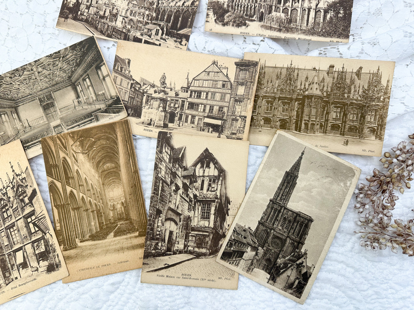 Vintage Postcard Set