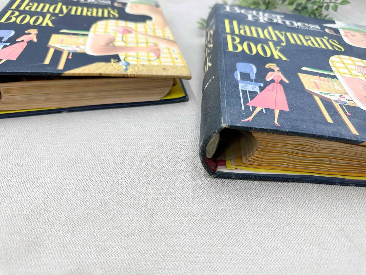 Vintage Handyman's Spiral Bound Book (2 Available)