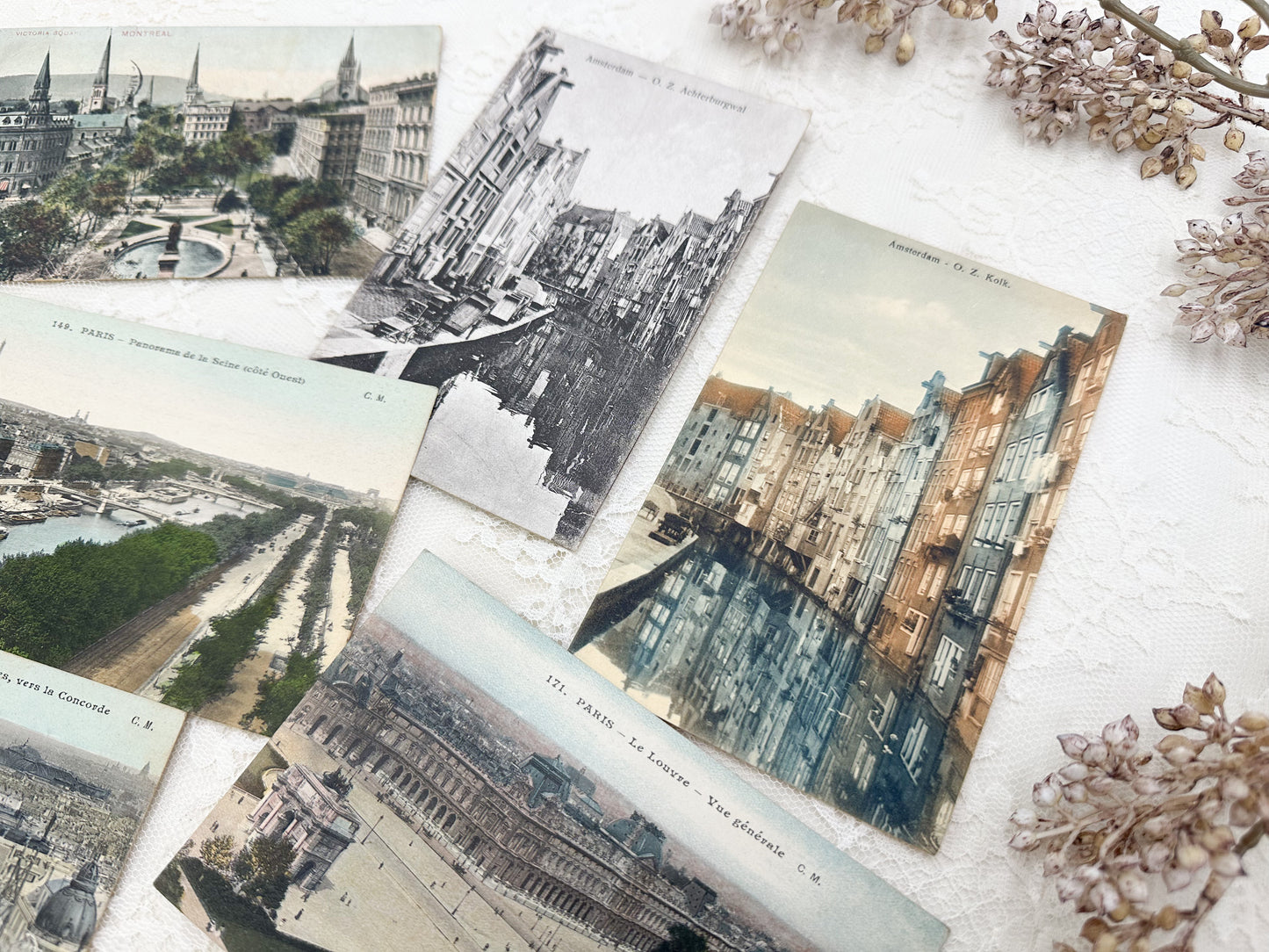 Vintage Postcard Set