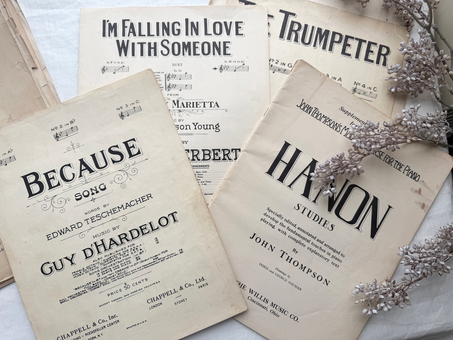 Vintage Music Set