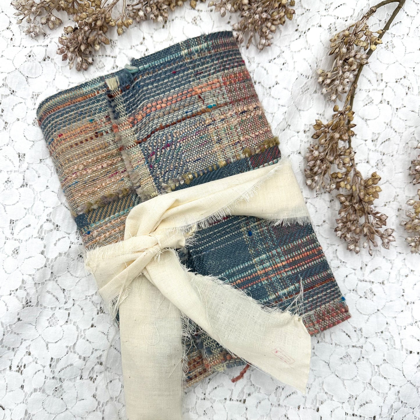 Journal Cover- Handmade with Vintage Fabrics