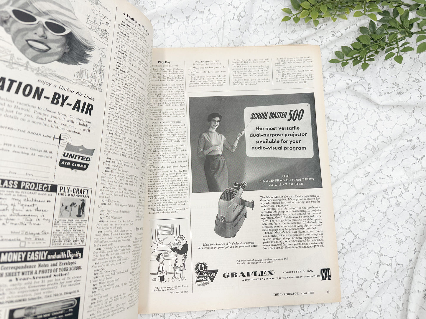 Vintage Instructor Magazine (Set of 2)