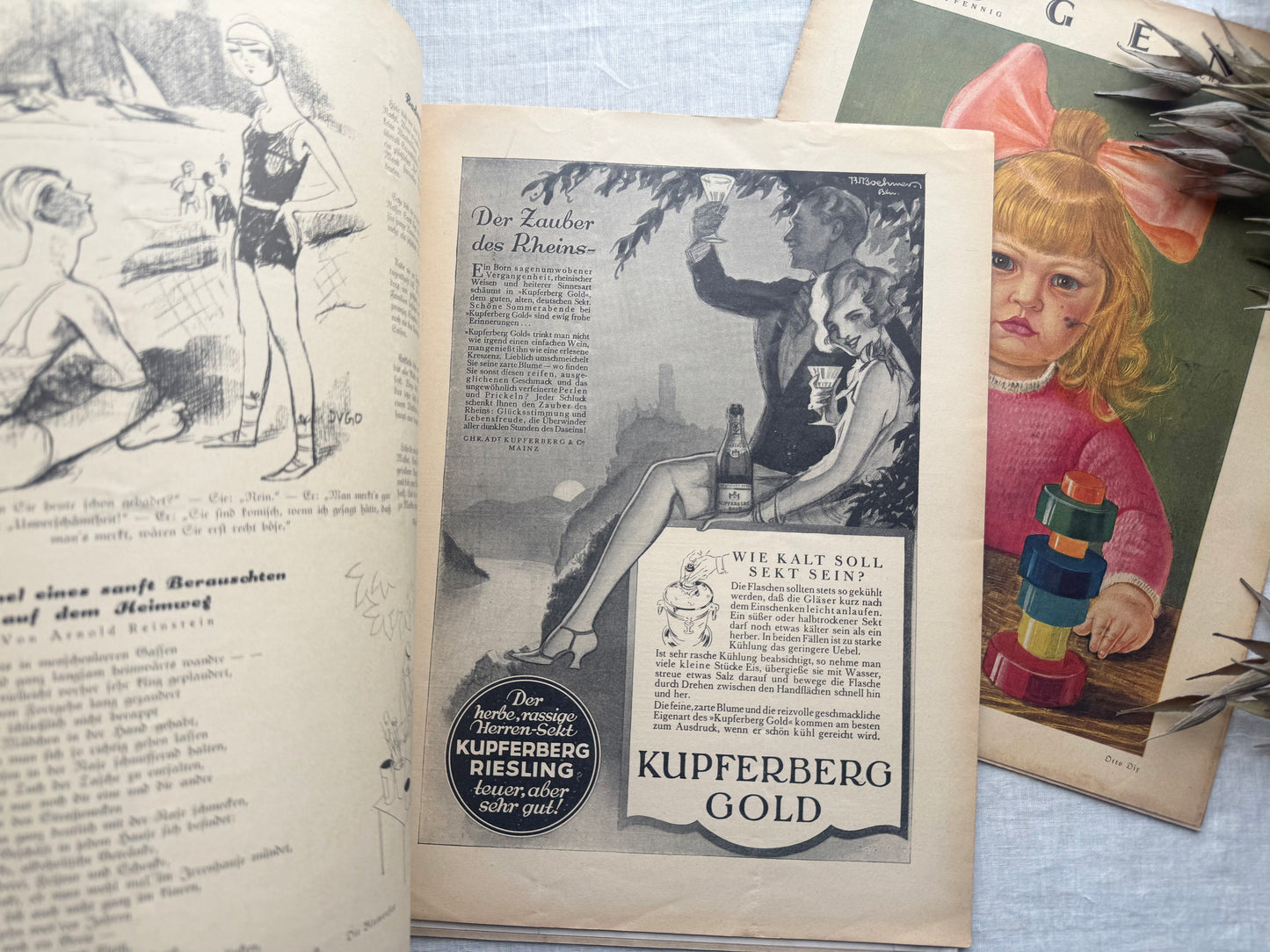 Vintage German Magazines