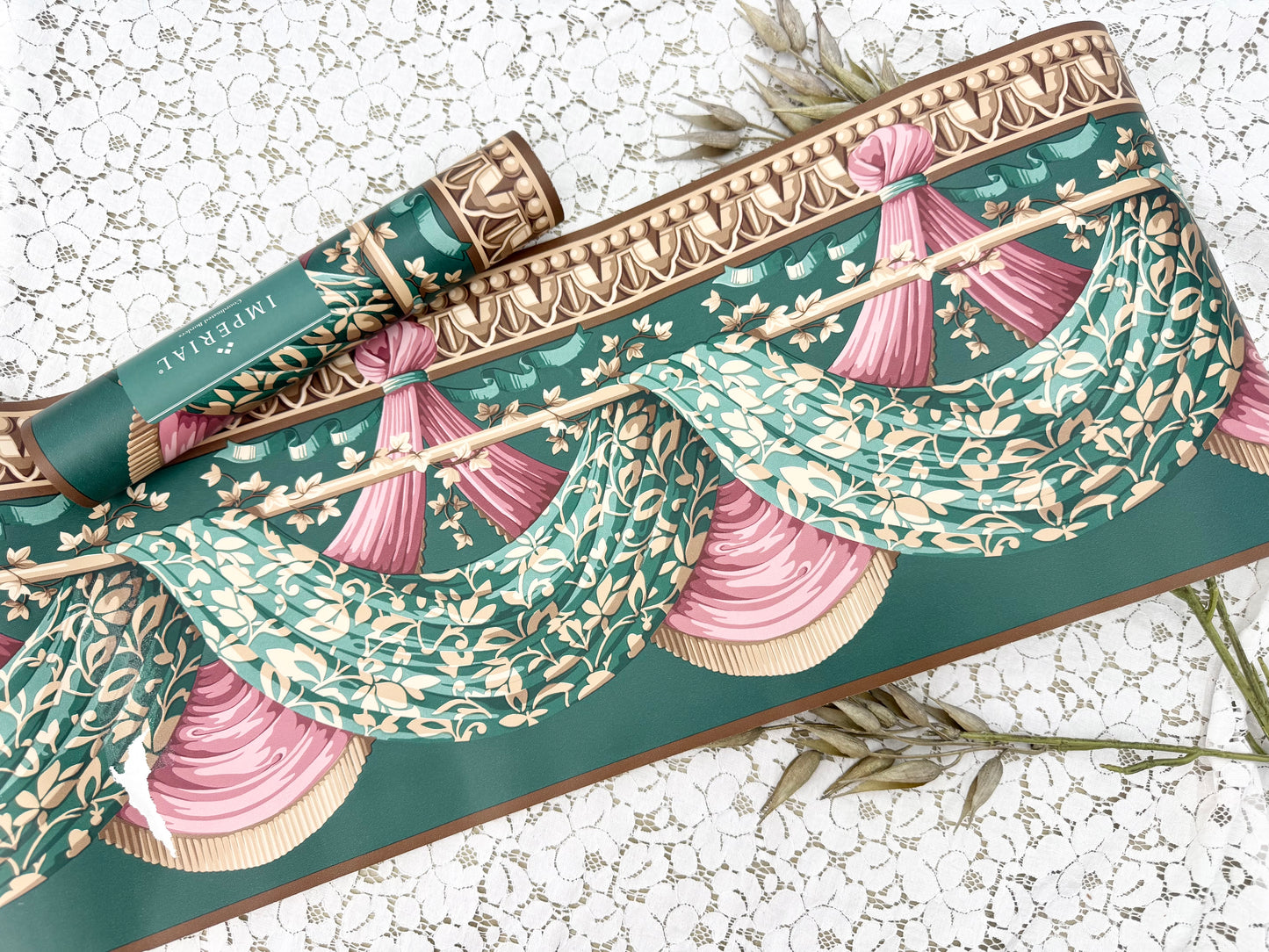 Vintage Wallpaper Border Rolls