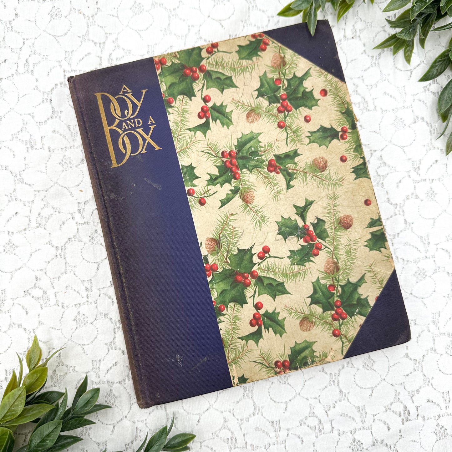 Altered Book Journal with Ephemera