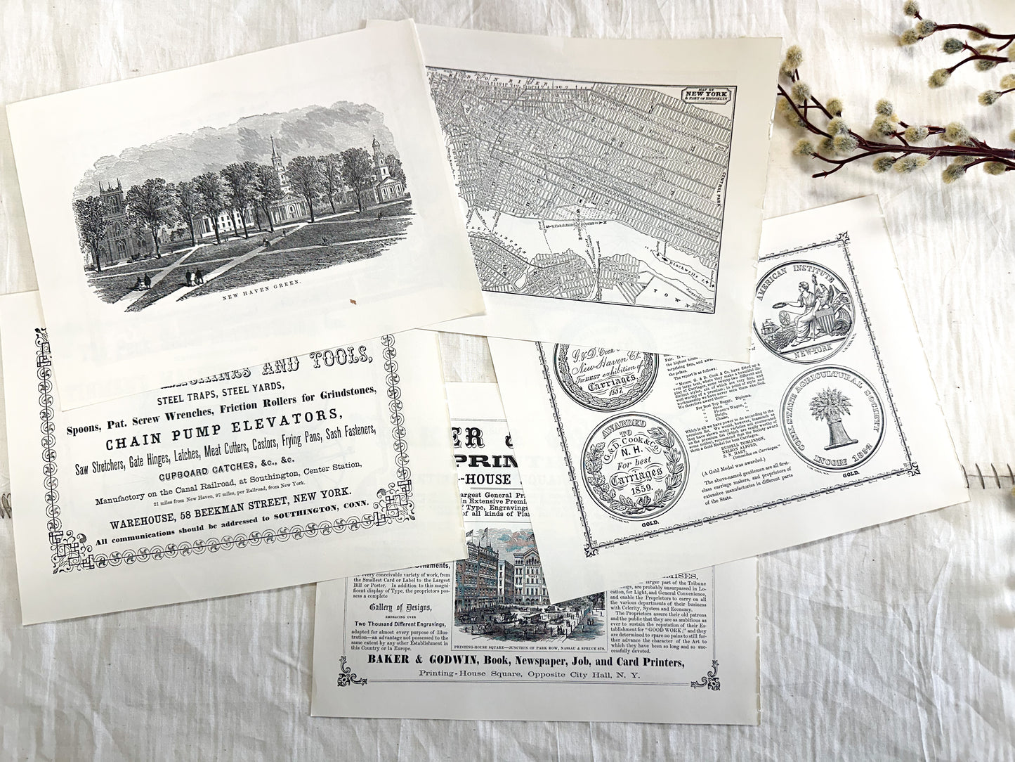 Vintage Carriage Print Set