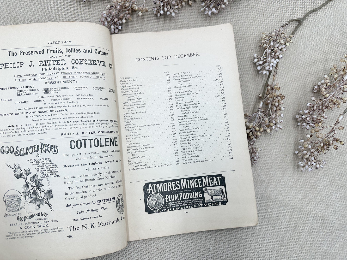 Table Talk Magazine- 1894