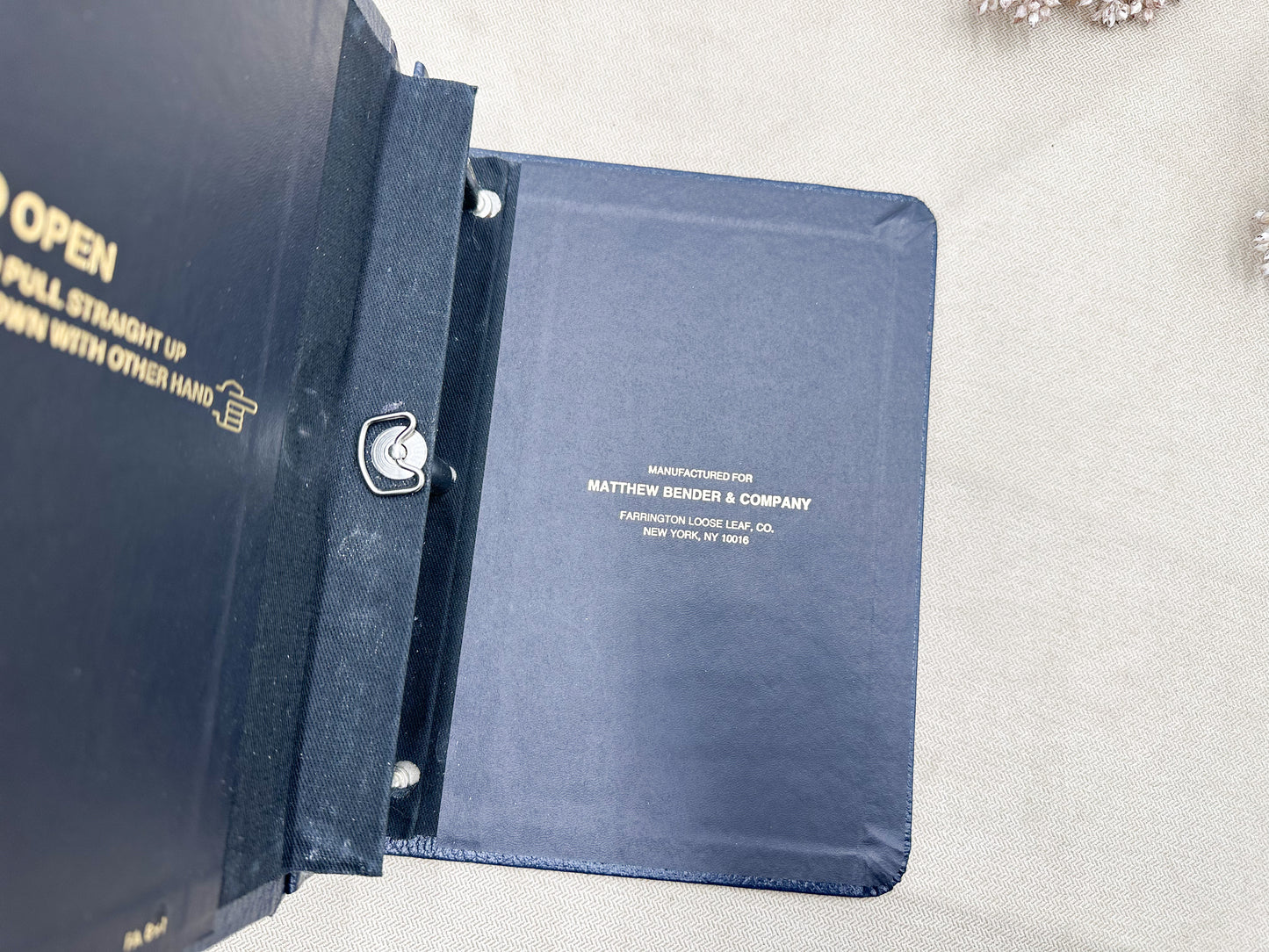 Vintage Binders
