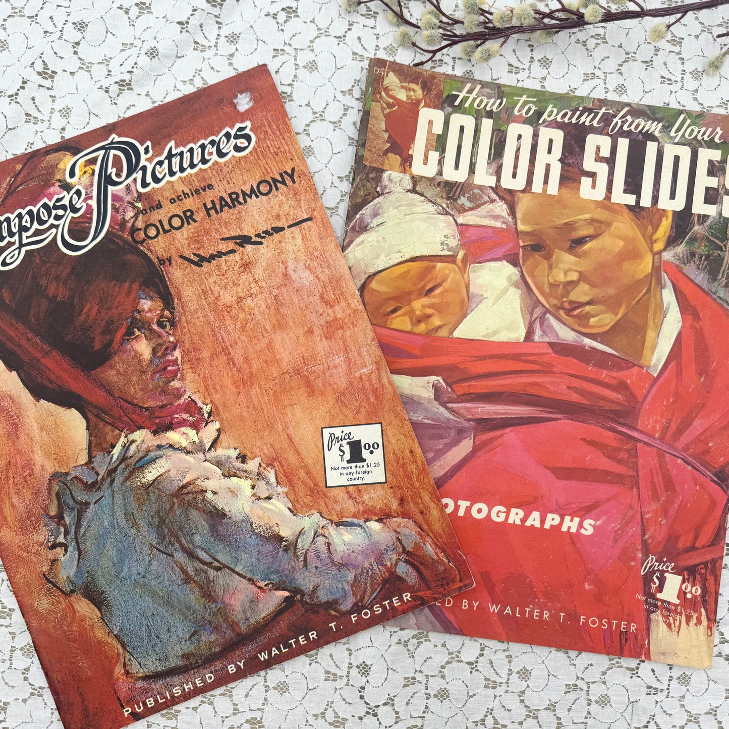 Vintage Painting Books