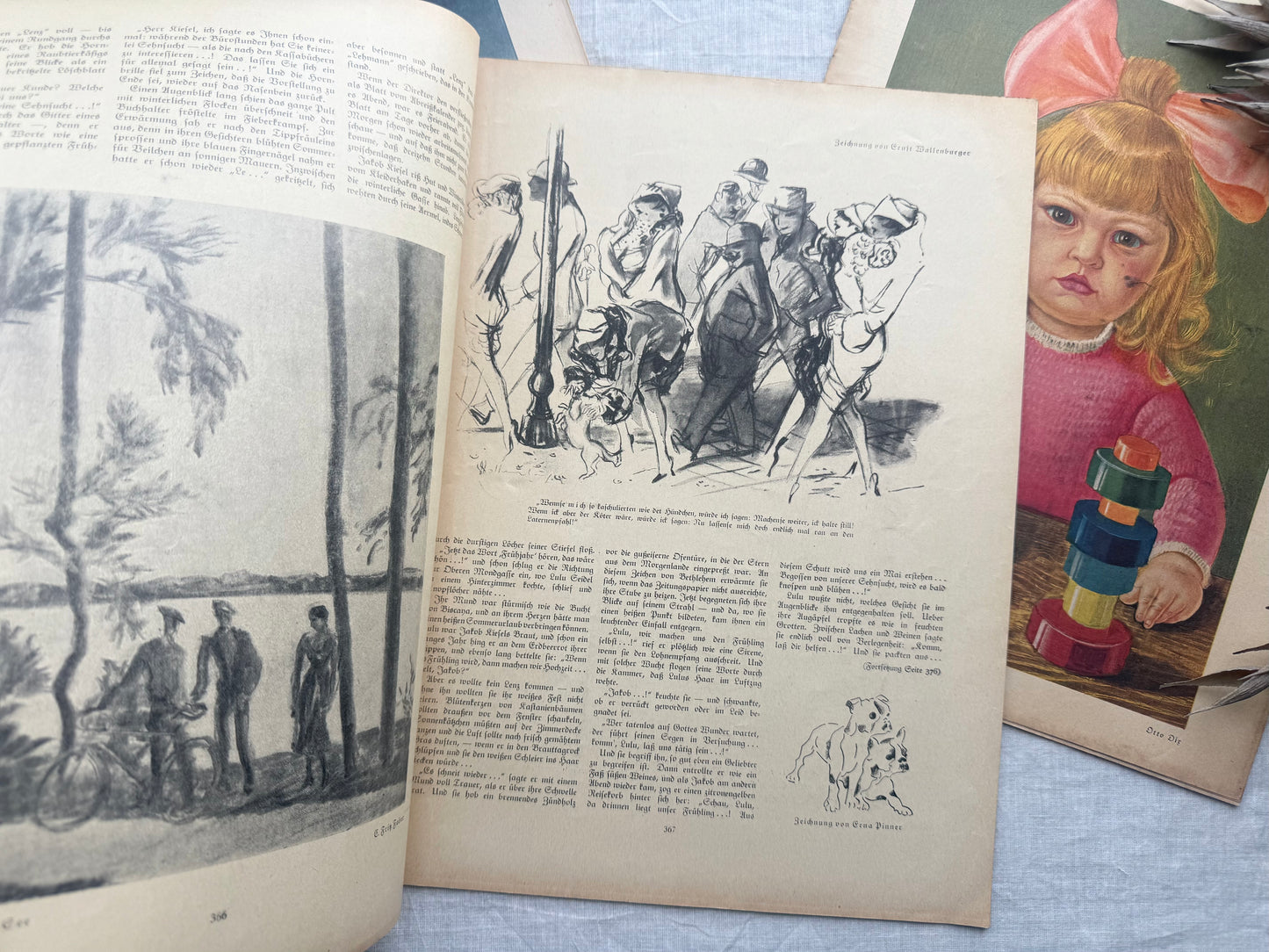 Vintage German Magazines