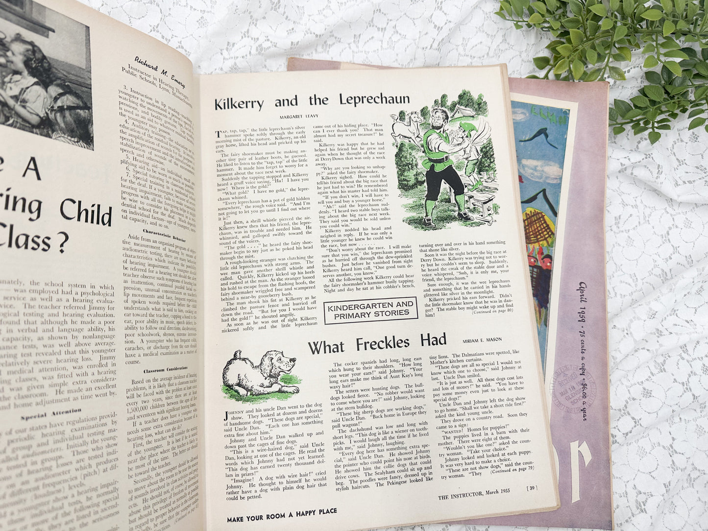 Vintage Instructor Magazines (Set of 2)