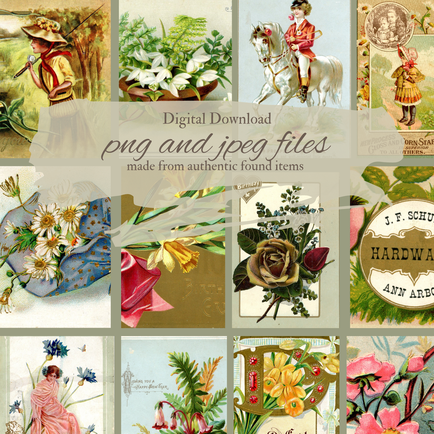 Postcard Collection- Digital Download